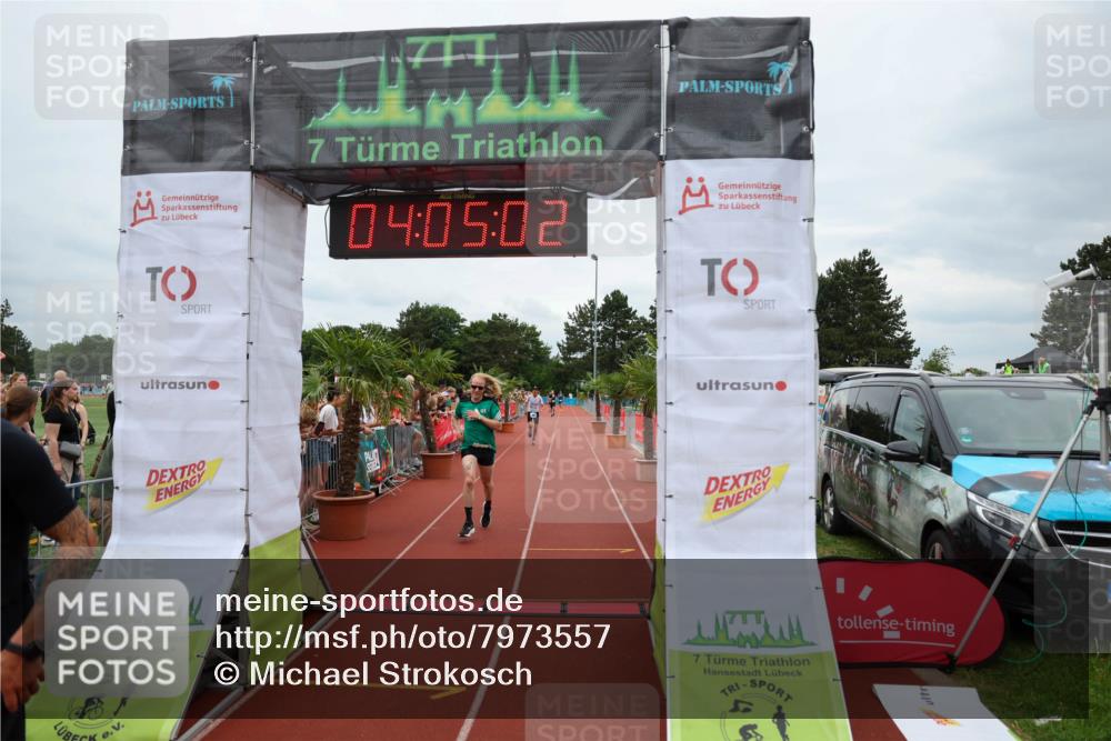 15.06.2025 - 7 Türme Triathlon Michael Strokosch http://msf.ph/oto/7973557 15.06.2025 14:05:02 Ziel 439, 837, 1024 meine-sportfotos.de