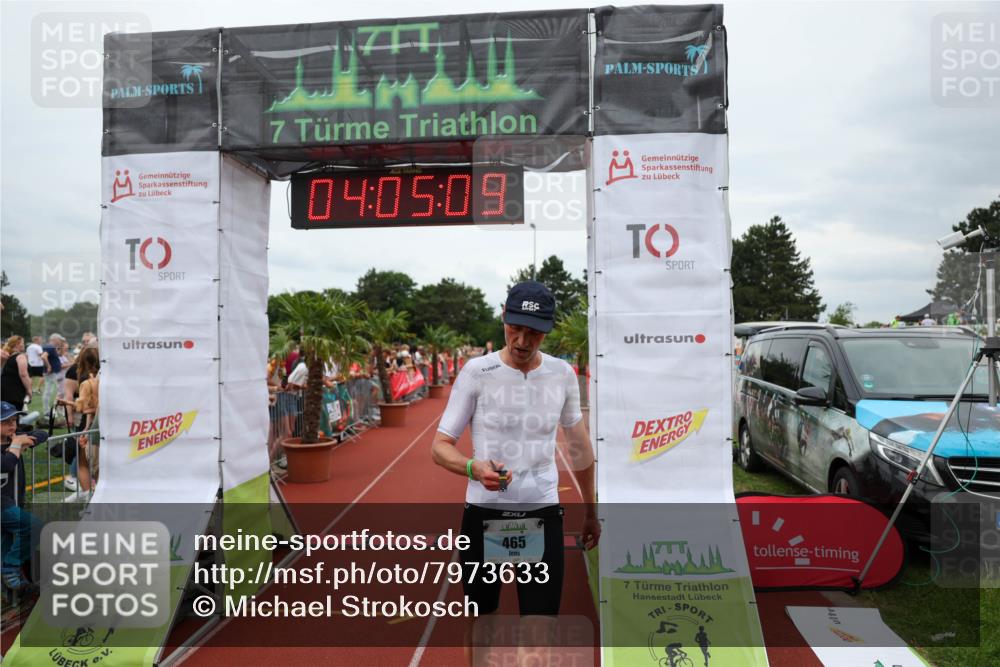 15.06.2025 - 7 Türme Triathlon Michael Strokosch http://msf.ph/oto/7973633 15.06.2025 14:05:09 Ziel 465, 1024, 1097 meine-sportfotos.de