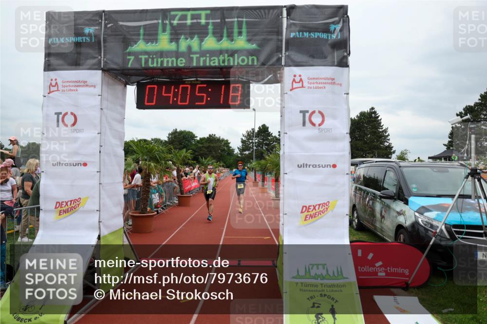 15.06.2025 - 7 Türme Triathlon Michael Strokosch http://msf.ph/oto/7973676 15.06.2025 14:05:18 Ziel 846, 974, 1097 meine-sportfotos.de