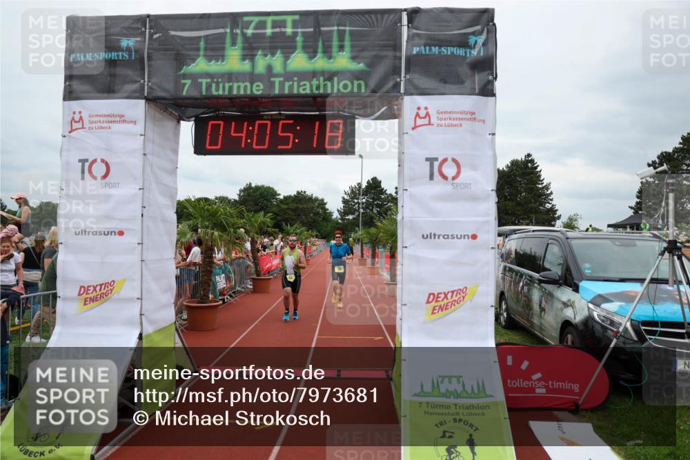 15.06.2025 - 7 Türme Triathlon Michael Strokosch http://msf.ph/oto/7973681 15.06.2025 14:05:18 Ziel 846, 974, 1097 meine-sportfotos.de