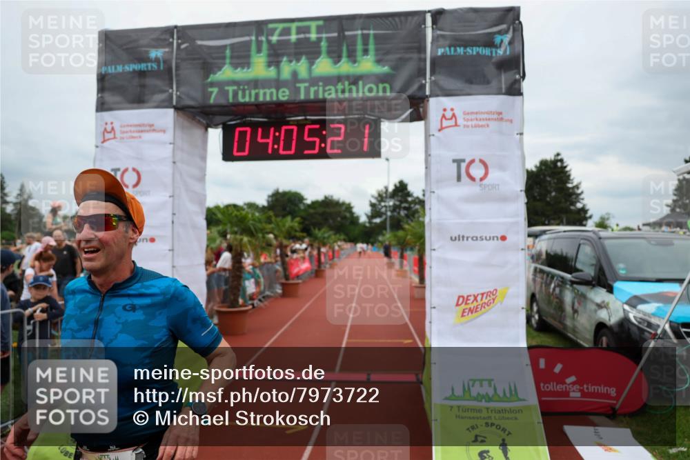 15.06.2025 - 7 Türme Triathlon Michael Strokosch http://msf.ph/oto/7973722 15.06.2025 14:05:21 Ziel 846, 974, 1097 meine-sportfotos.de