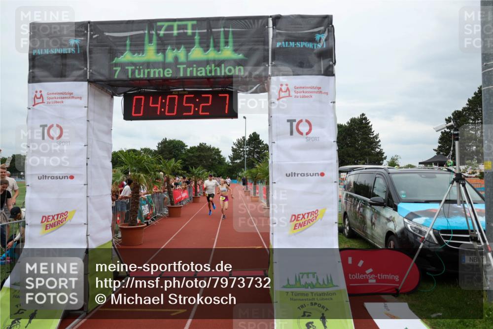 15.06.2025 - 7 Türme Triathlon Michael Strokosch http://msf.ph/oto/7973732 15.06.2025 14:05:27 Ziel 757, 846, 974, 1144 meine-sportfotos.de