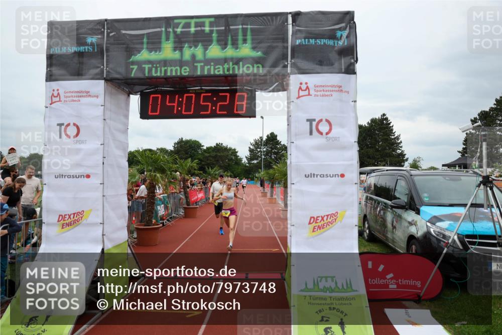 15.06.2025 - 7 Türme Triathlon Michael Strokosch http://msf.ph/oto/7973748 15.06.2025 14:05:28 Ziel 757, 1144 meine-sportfotos.de