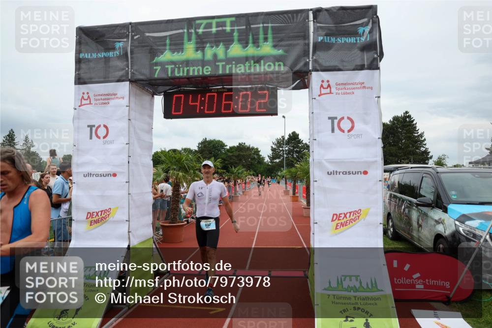 15.06.2025 - 7 Türme Triathlon Michael Strokosch http://msf.ph/oto/7973978 15.06.2025 14:06:01 Ziel 477, 599, 633, 657, 984 meine-sportfotos.de