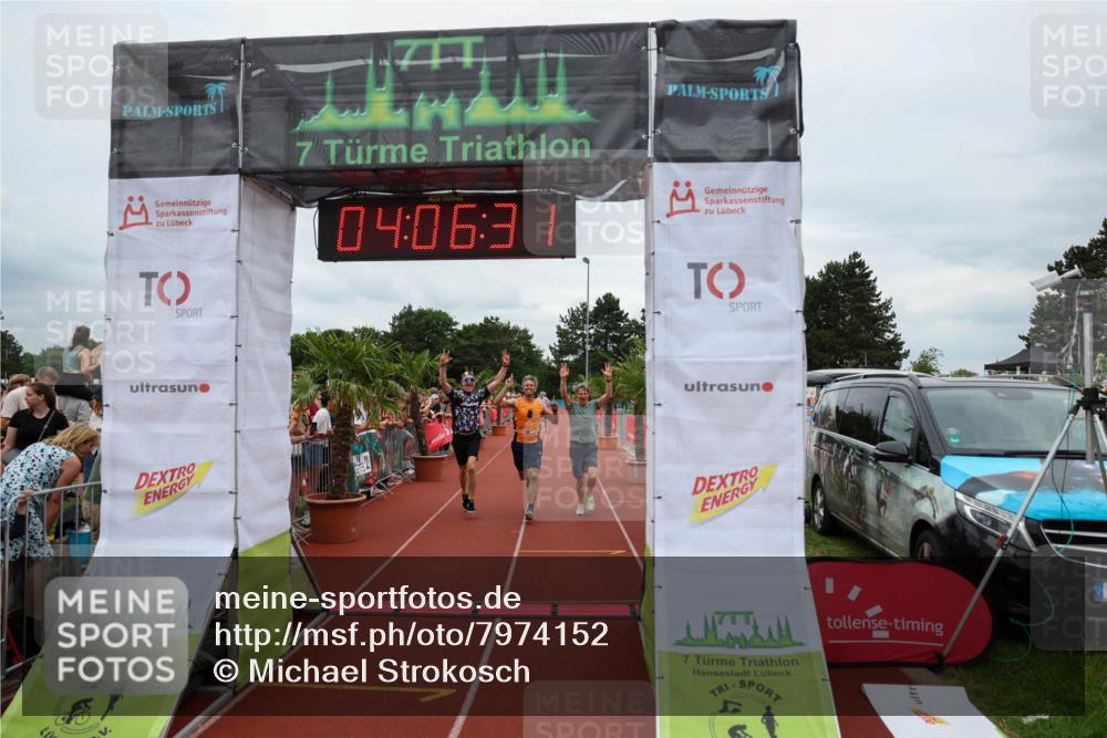 15.06.2025 - 7 Türme Triathlon Michael Strokosch http://msf.ph/oto/7974152 15.06.2025 14:06:31 Ziel 196, 370, 989, 1130 meine-sportfotos.de