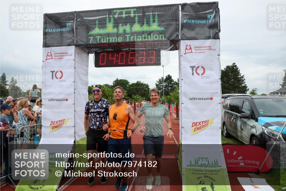 15.06.2025 - 7 Türme Triathlon Michael Strokosch http://msf.ph/oto/7974182 15.06.2025 14:06:33 Ziel 196, 370, 989, 1130 meine-sportfotos.de