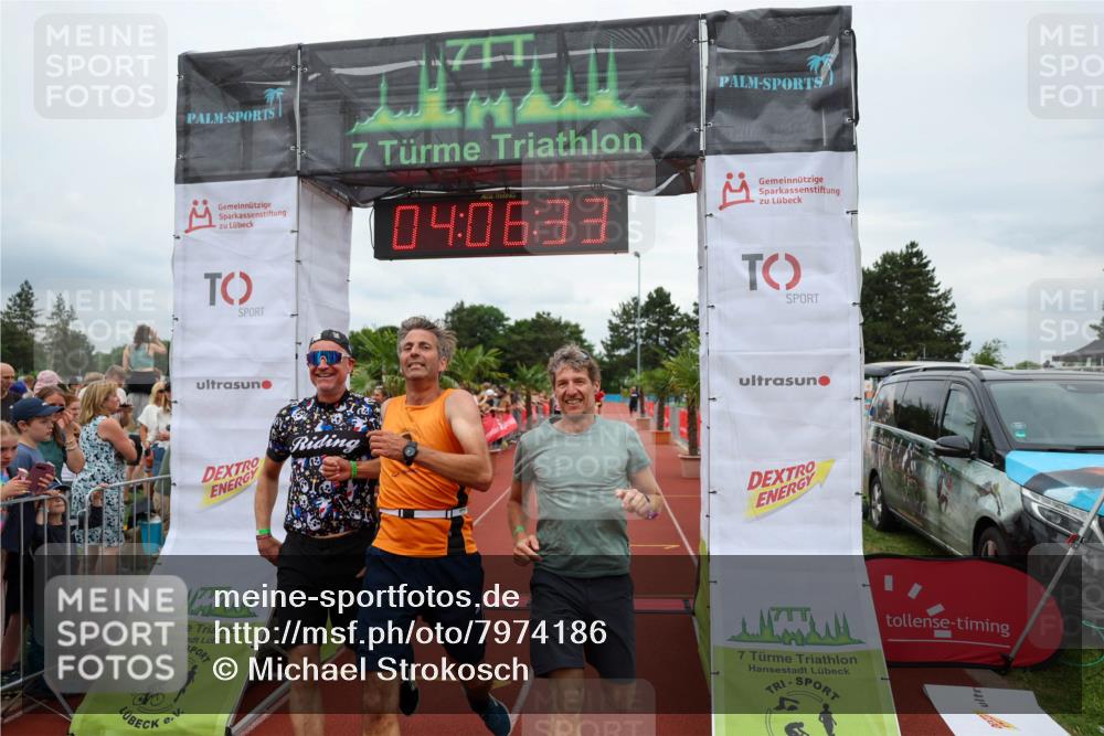 15.06.2025 - 7 Türme Triathlon Michael Strokosch http://msf.ph/oto/7974186 15.06.2025 14:06:33 Ziel 196, 370, 989, 1130 meine-sportfotos.de