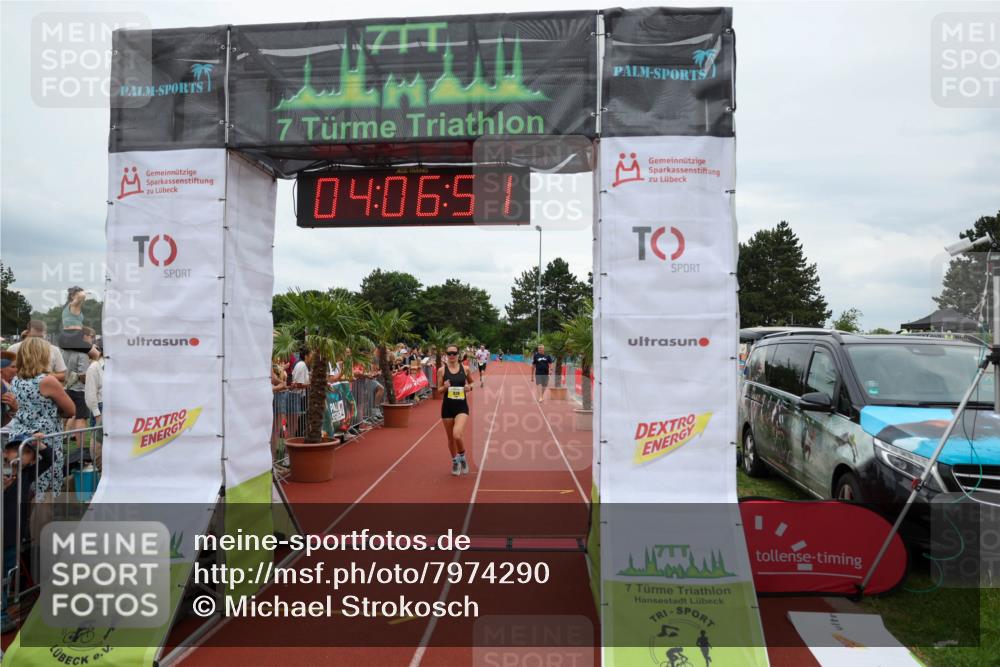 15.06.2025 - 7 Türme Triathlon Michael Strokosch http://msf.ph/oto/7974290 15.06.2025 14:06:50 Ziel 807, 928, 1074 meine-sportfotos.de