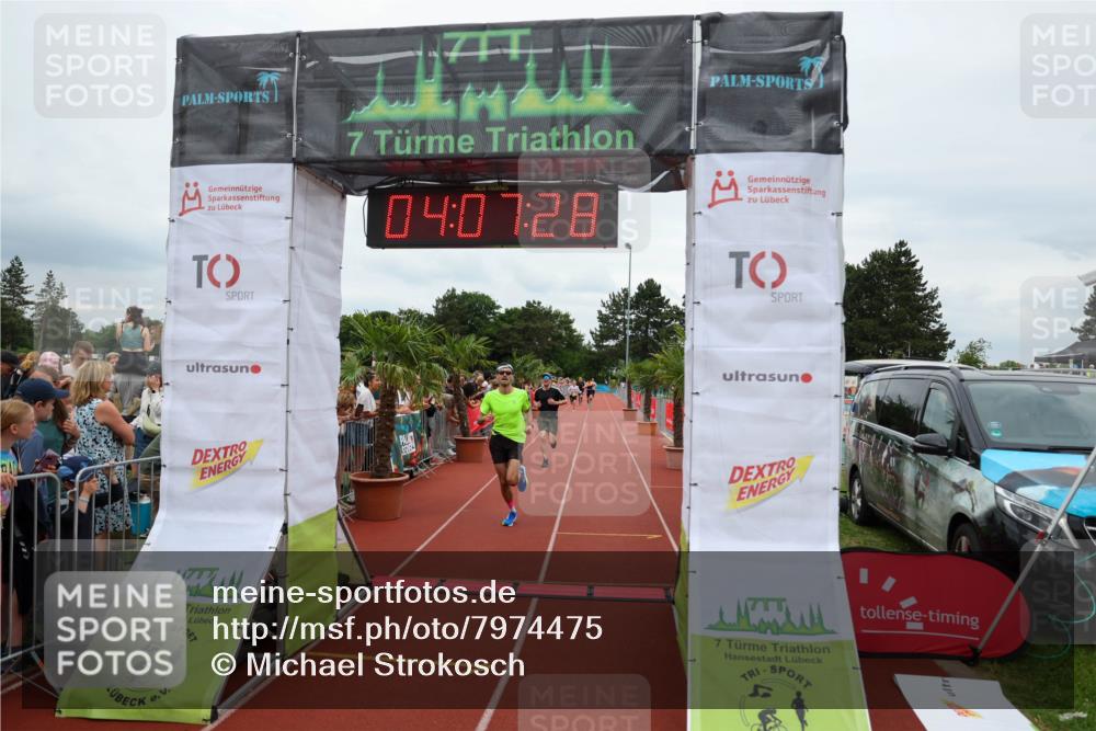 15.06.2025 - 7 Türme Triathlon Michael Strokosch http://msf.ph/oto/7974475 15.06.2025 14:07:28 Ziel 667, 884, 1063 meine-sportfotos.de