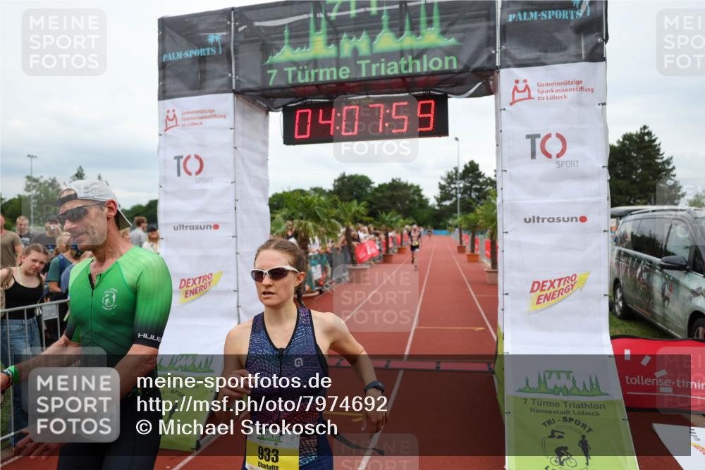 15.06.2025 - 7 Türme Triathlon Michael Strokosch http://msf.ph/oto/7974692 15.06.2025 14:07:59 Ziel 490, 565, 853, 933, 1134 meine-sportfotos.de