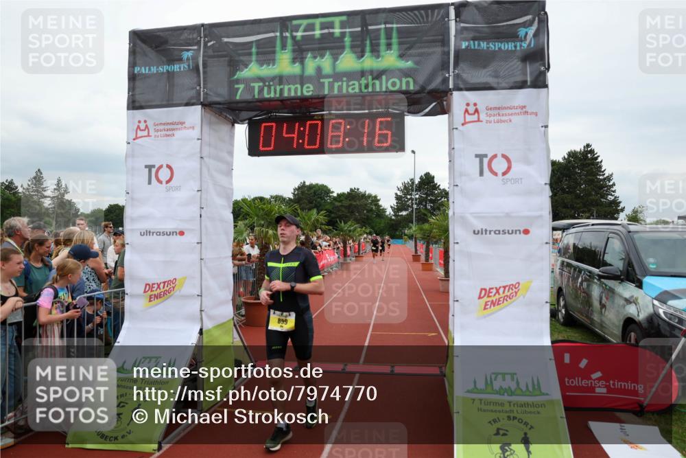 15.06.2025 - 7 Türme Triathlon Michael Strokosch http://msf.ph/oto/7974770 15.06.2025 14:08:16 Ziel 899 meine-sportfotos.de