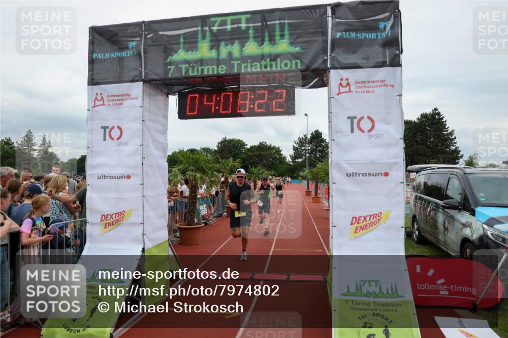15.06.2025 - 7 Türme Triathlon Michael Strokosch http://msf.ph/oto/7974802 15.06.2025 14:08:21 Ziel 194, 899, 1127, 1138 meine-sportfotos.de