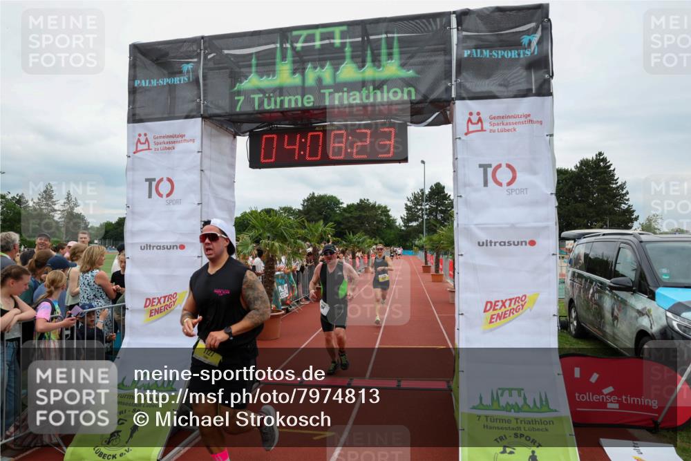 15.06.2025 - 7 Türme Triathlon Michael Strokosch http://msf.ph/oto/7974813 15.06.2025 14:08:23 Ziel 194, 899, 1127, 1138 meine-sportfotos.de