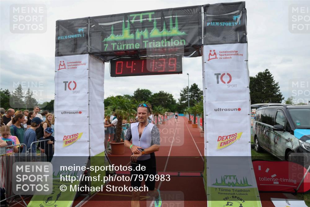 15.06.2025 - 7 Türme Triathlon Michael Strokosch http://msf.ph/oto/7979983 15.06.2025 14:11:39 Ziel 540, 543, 865 meine-sportfotos.de