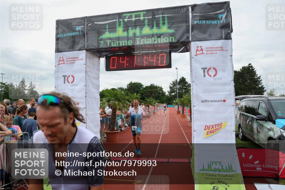 15.06.2025 - 7 Türme Triathlon Michael Strokosch http://msf.ph/oto/7979993 15.06.2025 14:11:40 Ziel 540, 543, 865 meine-sportfotos.de