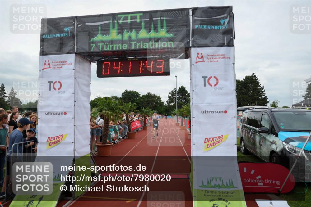 15.06.2025 - 7 Türme Triathlon Michael Strokosch http://msf.ph/oto/7980020 15.06.2025 14:11:43 Ziel 443, 540, 543, 865 meine-sportfotos.de