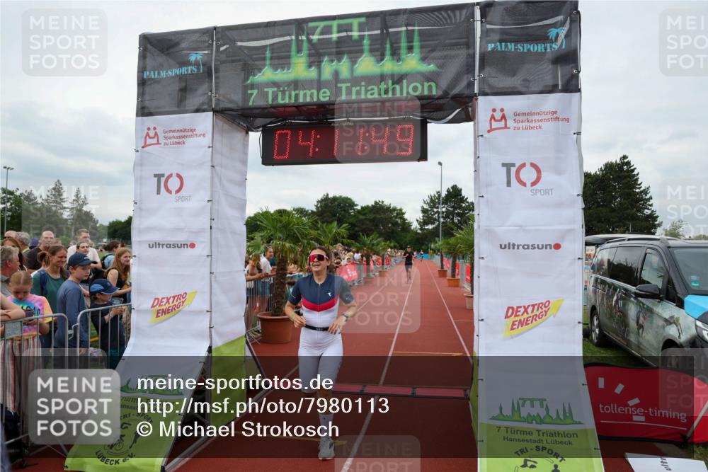 15.06.2025 - 7 Türme Triathlon Michael Strokosch http://msf.ph/oto/7980113 15.06.2025 14:11:49 Ziel 389, 443, 732 meine-sportfotos.de