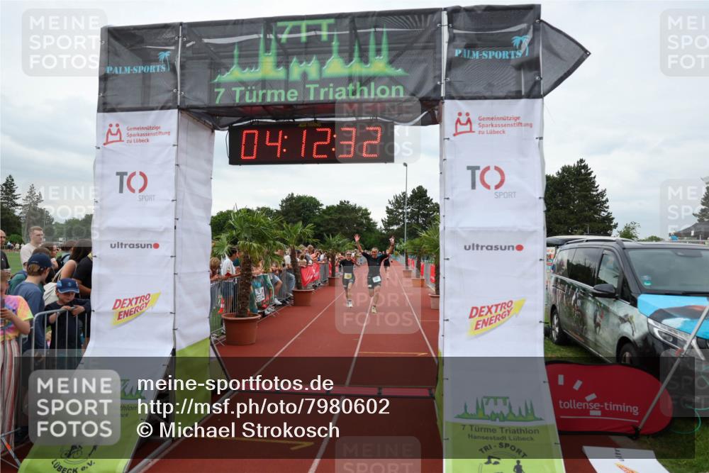 15.06.2025 - 7 Türme Triathlon Michael Strokosch http://msf.ph/oto/7980602 15.06.2025 14:12:32 Ziel 530, 651, 678, 877, 918, 1151 meine-sportfotos.de