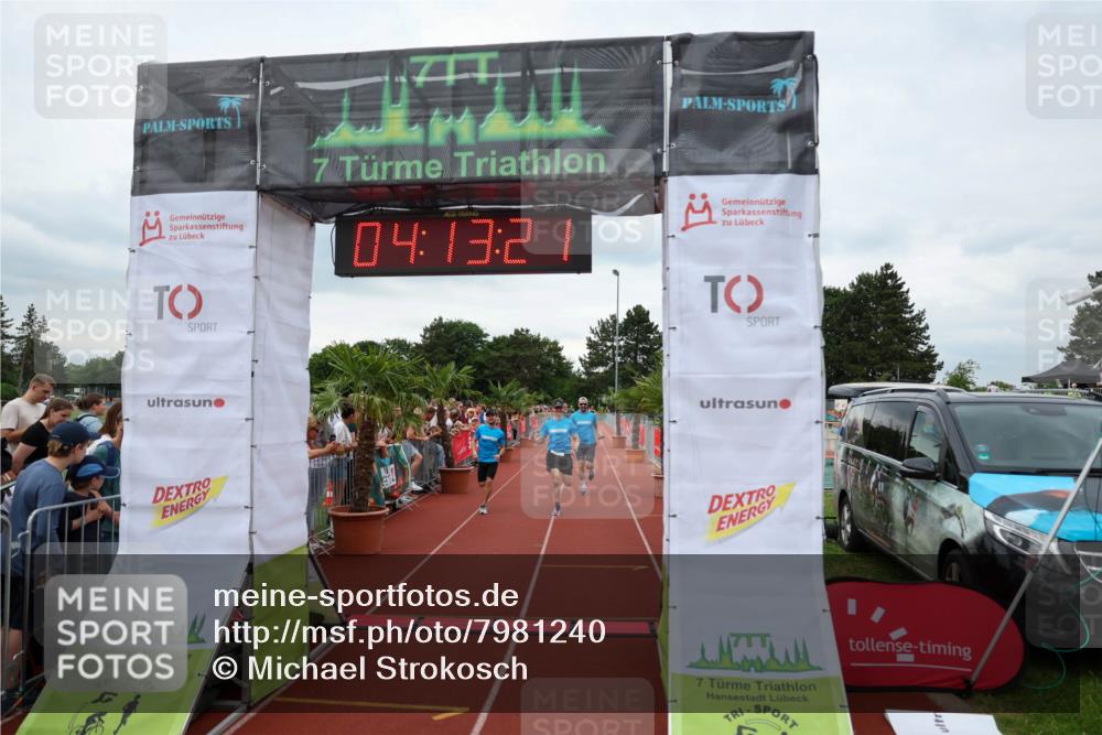 15.06.2025 - 7 Türme Triathlon Michael Strokosch http://msf.ph/oto/7981240 15.06.2025 14:13:21 Ziel 545, 1085 meine-sportfotos.de
