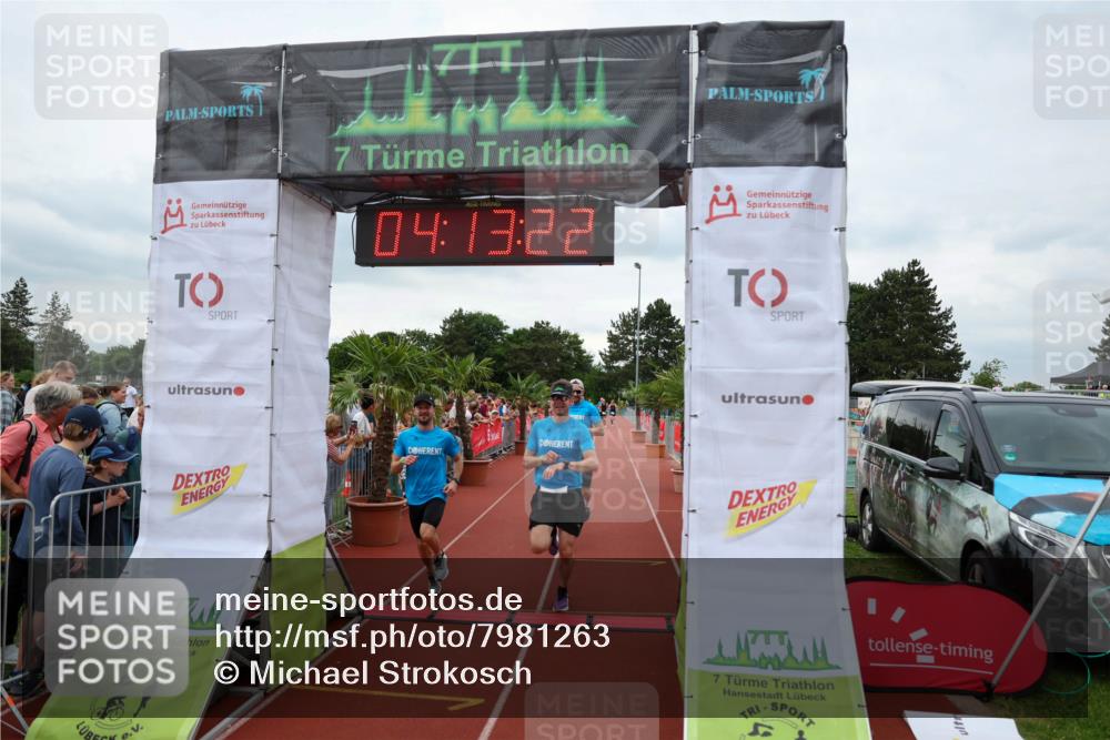 15.06.2025 - 7 Türme Triathlon Michael Strokosch http://msf.ph/oto/7981263 15.06.2025 14:13:22 Ziel 545 meine-sportfotos.de