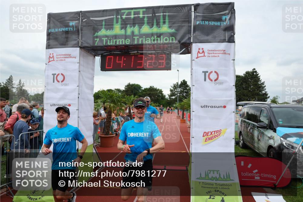 15.06.2025 - 7 Türme Triathlon Michael Strokosch http://msf.ph/oto/7981277 15.06.2025 14:13:22 Ziel 545 meine-sportfotos.de