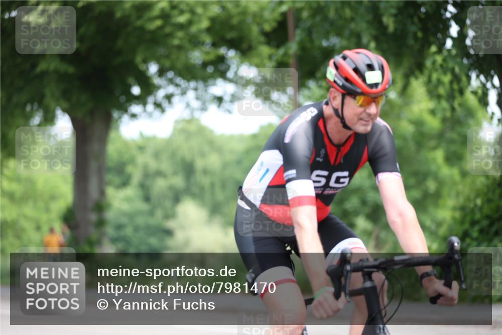 15.06.2025 - 7 Türme Triathlon Yannick Fuchs http://msf.ph/oto/7981470 15.06.2025 11:25:07 Radfahren  meine-sportfotos.de
