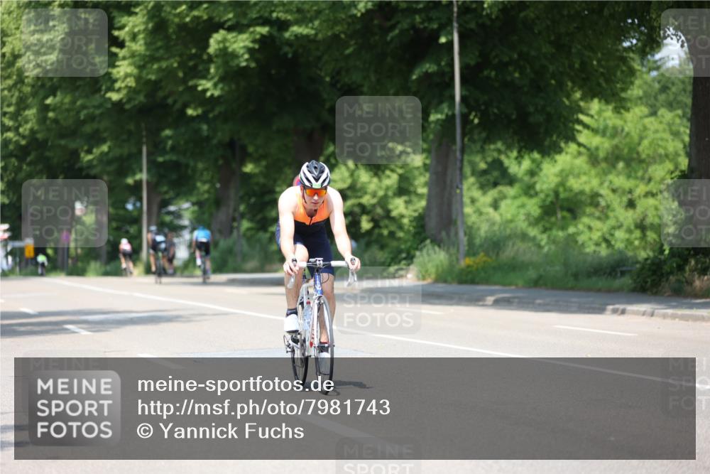 15.06.2025 - 7 Türme Triathlon Yannick Fuchs http://msf.ph/oto/7981743 15.06.2025 12:50:00 Radfahren  meine-sportfotos.de