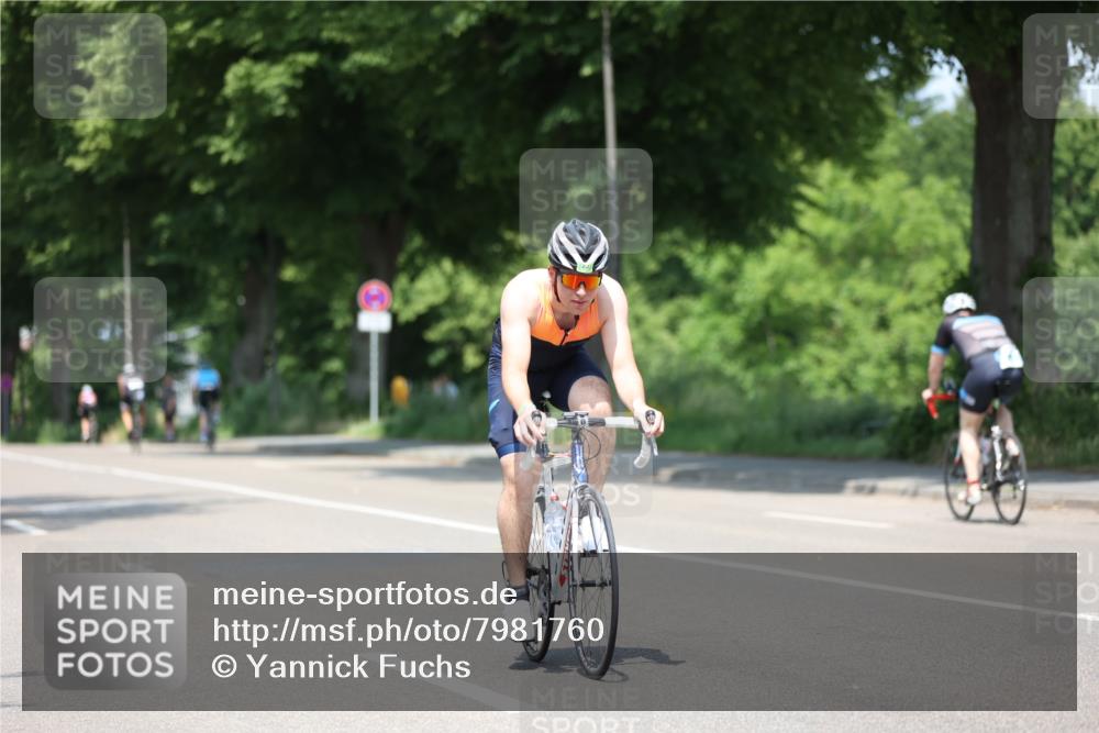 15.06.2025 - 7 Türme Triathlon Yannick Fuchs http://msf.ph/oto/7981760 15.06.2025 12:50:00 Radfahren  meine-sportfotos.de