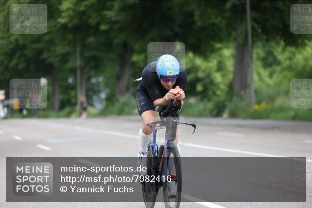 15.06.2025 - 7 Türme Triathlon Yannick Fuchs http://msf.ph/oto/7982416 15.06.2025 11:29:28 Radfahren  meine-sportfotos.de