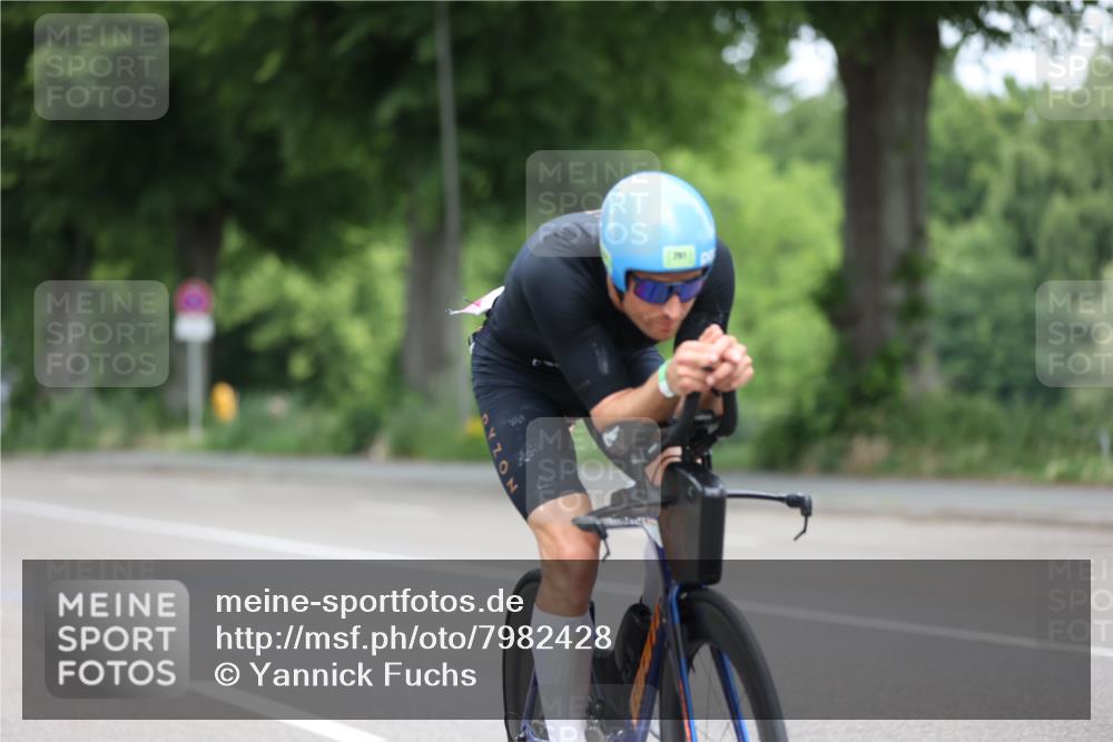 15.06.2025 - 7 Türme Triathlon Yannick Fuchs http://msf.ph/oto/7982428 15.06.2025 11:29:29 Radfahren  meine-sportfotos.de