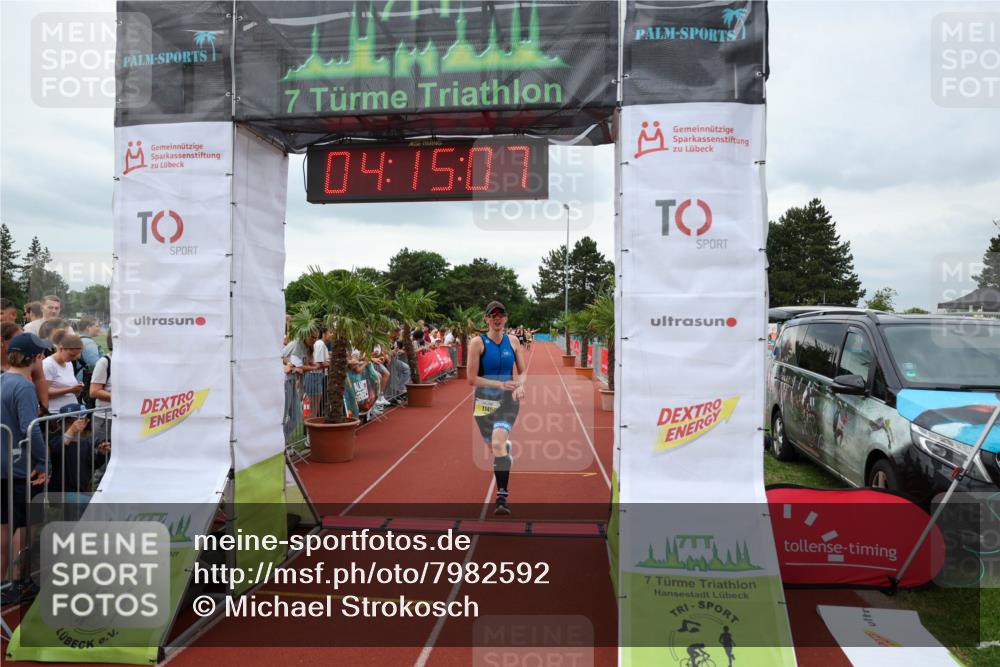 15.06.2025 - 7 Türme Triathlon Michael Strokosch http://msf.ph/oto/7982592 15.06.2025 14:15:07 Ziel 1027, 1050, 1114, 1145 meine-sportfotos.de