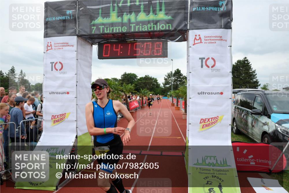 15.06.2025 - 7 Türme Triathlon Michael Strokosch http://msf.ph/oto/7982605 15.06.2025 14:15:08 Ziel 1027, 1050, 1114, 1145 meine-sportfotos.de