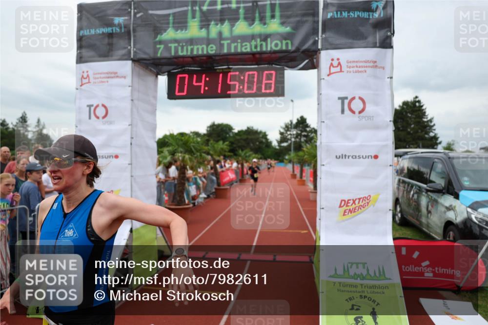 15.06.2025 - 7 Türme Triathlon Michael Strokosch http://msf.ph/oto/7982611 15.06.2025 14:15:08 Ziel 1027, 1050, 1114, 1145 meine-sportfotos.de