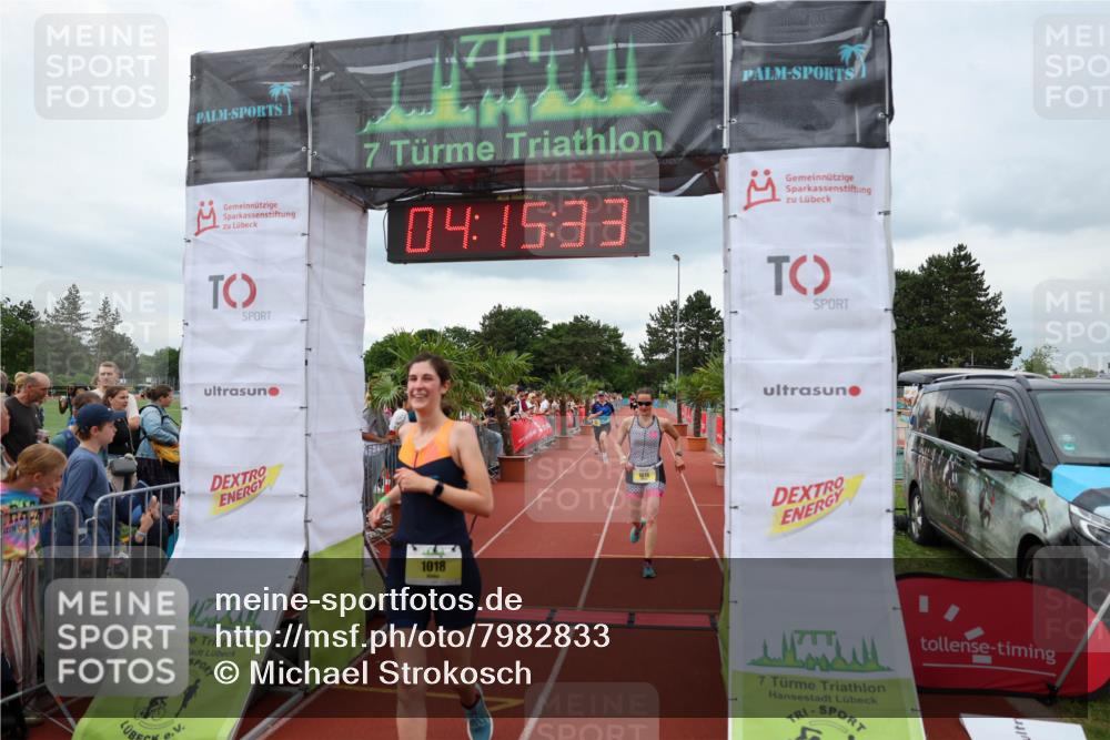 15.06.2025 - 7 Türme Triathlon Michael Strokosch http://msf.ph/oto/7982833 15.06.2025 14:15:33 Ziel 747, 976, 1018, 1076 meine-sportfotos.de