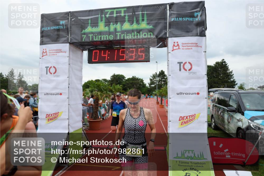 15.06.2025 - 7 Türme Triathlon Michael Strokosch http://msf.ph/oto/7982861 15.06.2025 14:15:35 Ziel 747, 976, 1018, 1076 meine-sportfotos.de