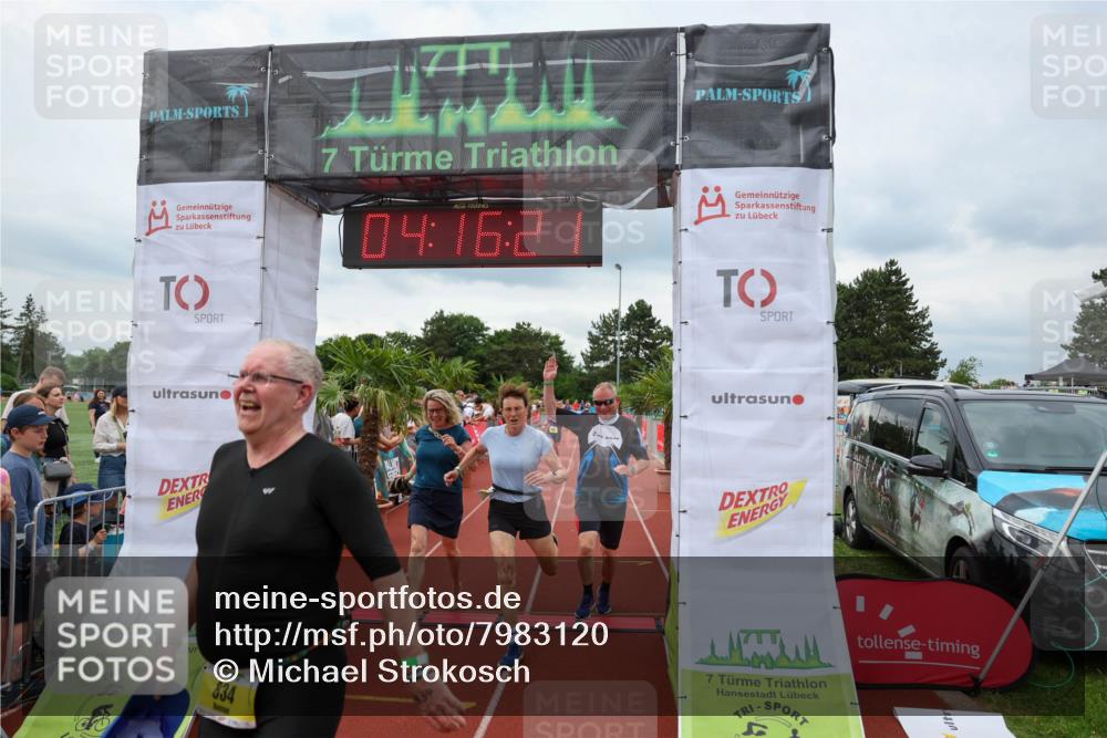 15.06.2025 - 7 Türme Triathlon Michael Strokosch http://msf.ph/oto/7983120 15.06.2025 14:16:21 Ziel 834, 959, 980, 1005 meine-sportfotos.de
