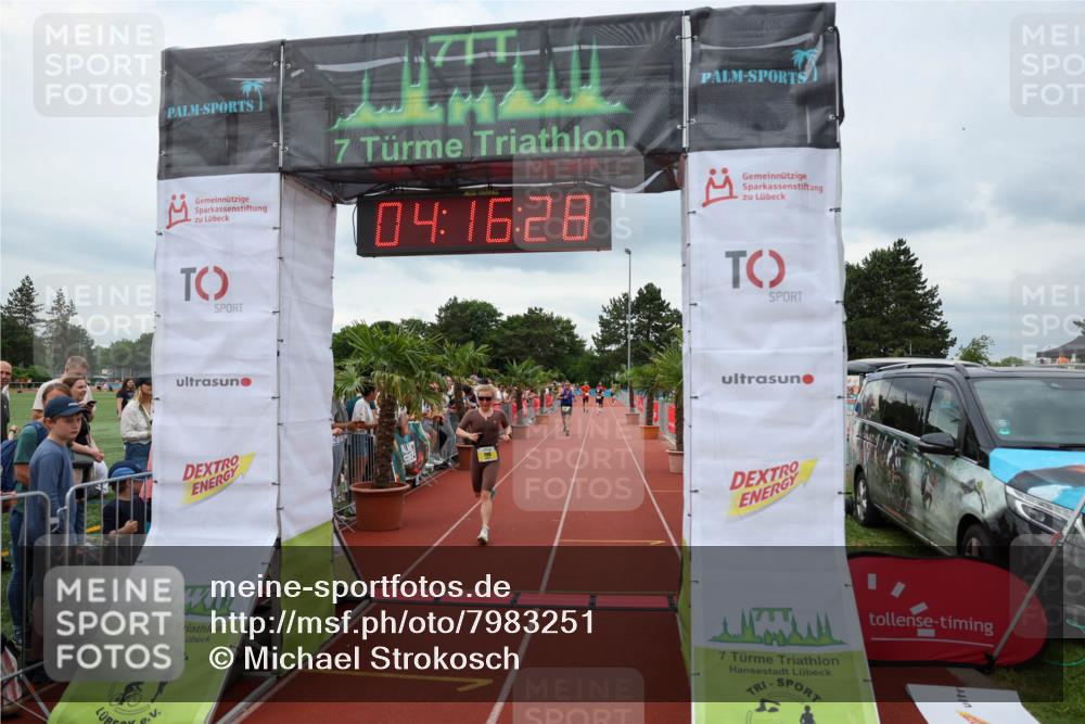 15.06.2025 - 7 Türme Triathlon Michael Strokosch http://msf.ph/oto/7983251 15.06.2025 14:16:28 Ziel 790, 959, 980 meine-sportfotos.de
