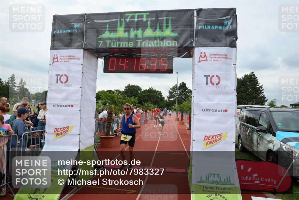 15.06.2025 - 7 Türme Triathlon Michael Strokosch http://msf.ph/oto/7983327 15.06.2025 14:16:35 Ziel 790, 795, 966, 1065 meine-sportfotos.de