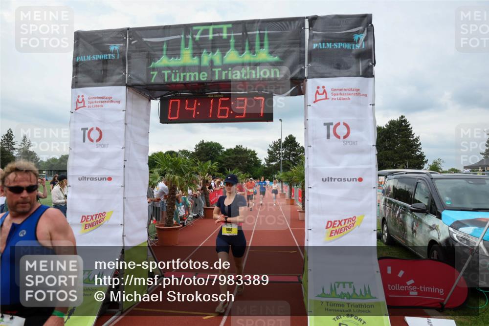 15.06.2025 - 7 Türme Triathlon Michael Strokosch http://msf.ph/oto/7983389 15.06.2025 14:16:37 Ziel 795, 966, 1065, 1135, 1168 meine-sportfotos.de