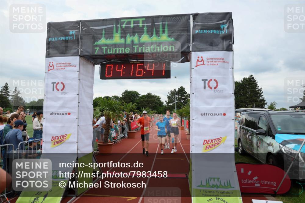15.06.2025 - 7 Türme Triathlon Michael Strokosch http://msf.ph/oto/7983458 15.06.2025 14:16:40 Ziel 795, 966, 1065, 1135, 1168 meine-sportfotos.de