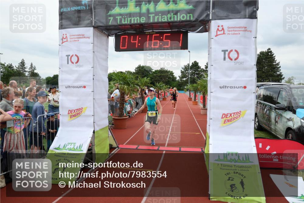 15.06.2025 - 7 Türme Triathlon Michael Strokosch http://msf.ph/oto/7983554 15.06.2025 14:16:51 Ziel 788, 997, 1096, 1176 meine-sportfotos.de