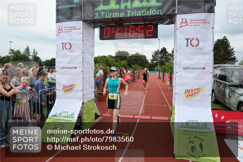 15.06.2025 - 7 Türme Triathlon Michael Strokosch http://msf.ph/oto/7983560 15.06.2025 14:16:51 Ziel 788, 997, 1096, 1176 meine-sportfotos.de