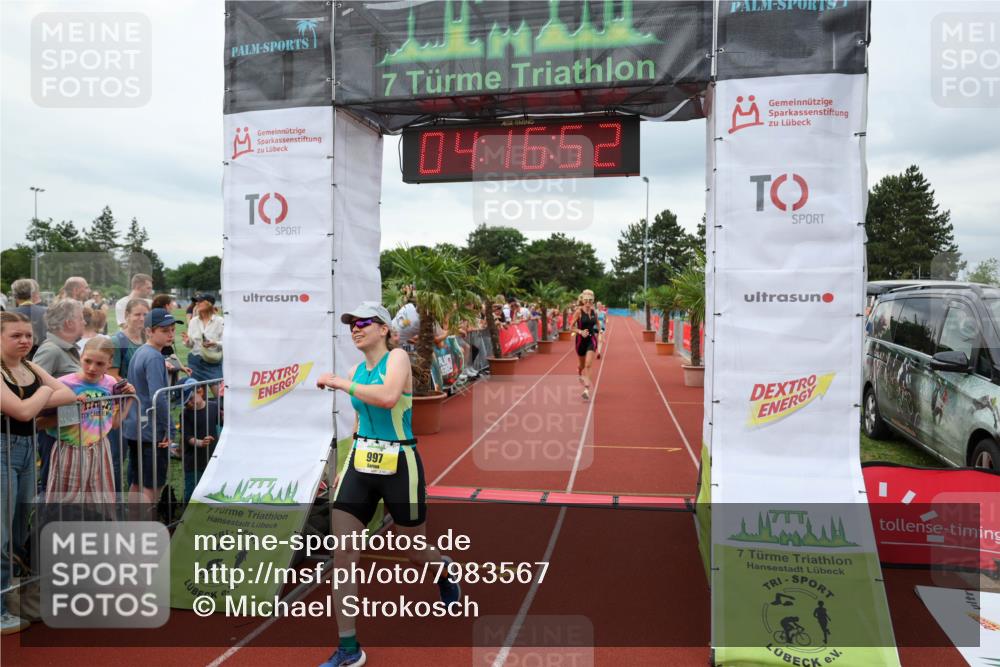 15.06.2025 - 7 Türme Triathlon Michael Strokosch http://msf.ph/oto/7983567 15.06.2025 14:16:52 Ziel 788, 997, 1096, 1176 meine-sportfotos.de