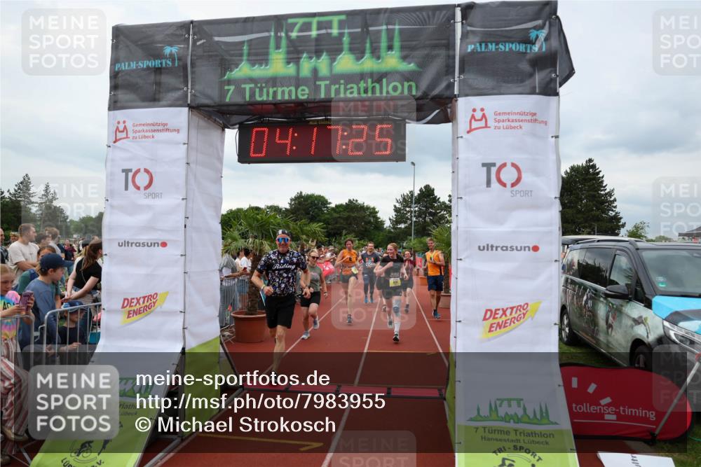 15.06.2025 - 7 Türme Triathlon Michael Strokosch http://msf.ph/oto/7983955 15.06.2025 14:17:25 Ziel 506, 751, 825, 850, 1128 meine-sportfotos.de