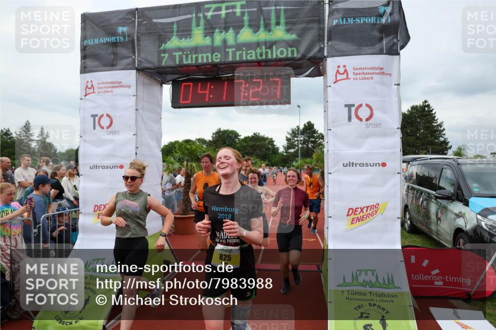 15.06.2025 - 7 Türme Triathlon Michael Strokosch http://msf.ph/oto/7983988 15.06.2025 14:17:26 Ziel 506, 825, 850, 1128 meine-sportfotos.de