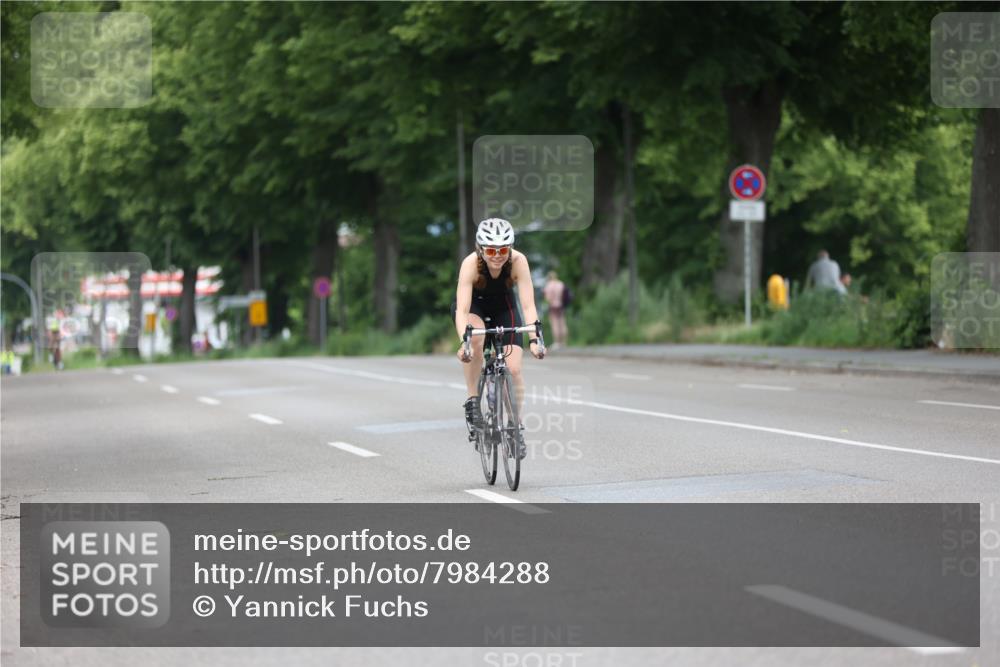 15.06.2025 - 7 Türme Triathlon Yannick Fuchs http://msf.ph/oto/7984288 15.06.2025 11:38:10 Radfahren 304, 307 meine-sportfotos.de
