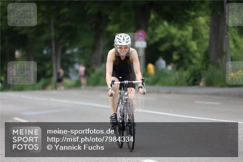 15.06.2025 - 7 Türme Triathlon Yannick Fuchs http://msf.ph/oto/7984334 15.06.2025 11:38:10 Radfahren 304, 307 meine-sportfotos.de