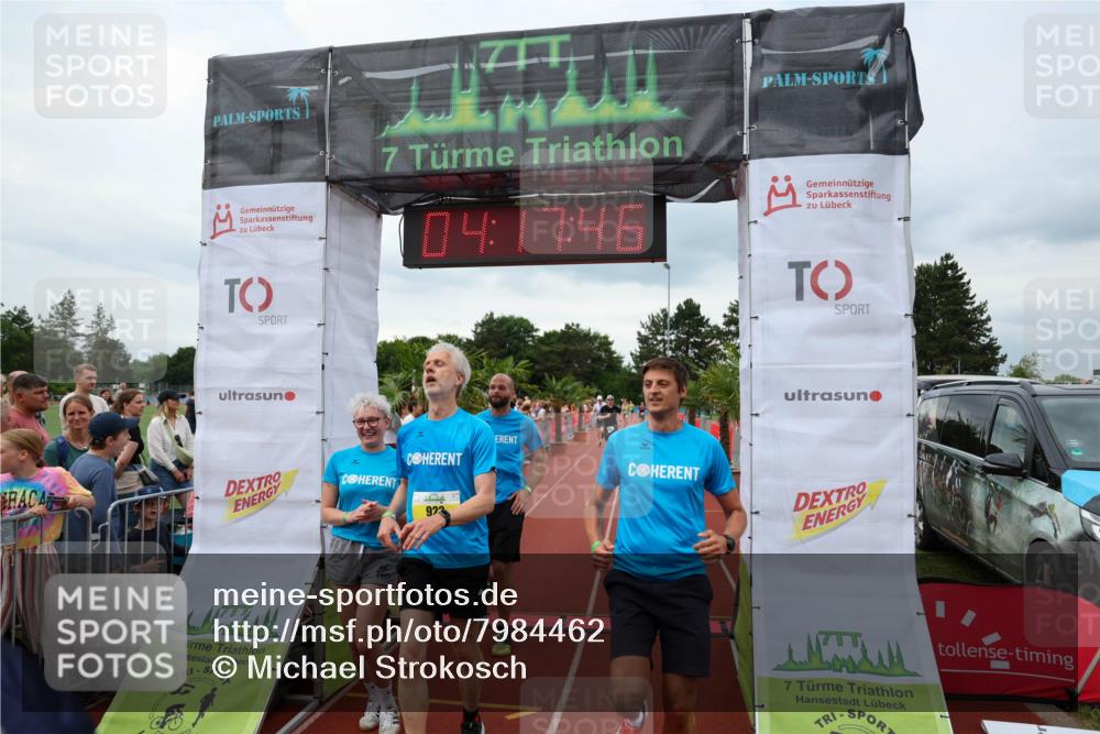 15.06.2025 - 7 Türme Triathlon Michael Strokosch http://msf.ph/oto/7984462 15.06.2025 14:17:45 Ziel 648, 742, 922 meine-sportfotos.de