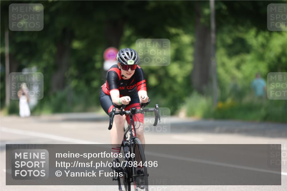 15.06.2025 - 7 Türme Triathlon Yannick Fuchs http://msf.ph/oto/7984496 15.06.2025 12:54:35 Radfahren 232, 341, 673 meine-sportfotos.de