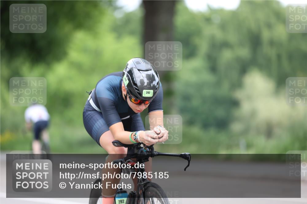 15.06.2025 - 7 Türme Triathlon Yannick Fuchs http://msf.ph/oto/7985185 15.06.2025 11:39:18 Radfahren 292, 306 meine-sportfotos.de